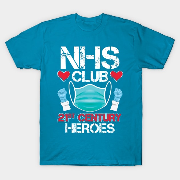 NHS Club 21st Century Heroes T-Shirt by DA42